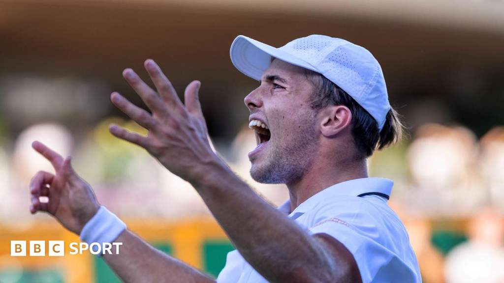 Petenis Inggris Arthur Fery saat berlaga di turnamen Grand Slam Wimbledon 2026