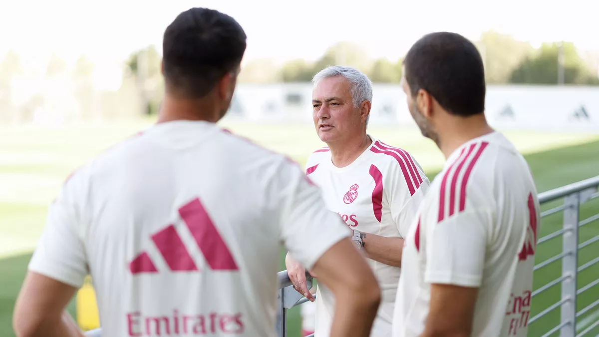 Sesi latihan perdana skuad Real Madrid di fasilitas Ciudad Real Madrid