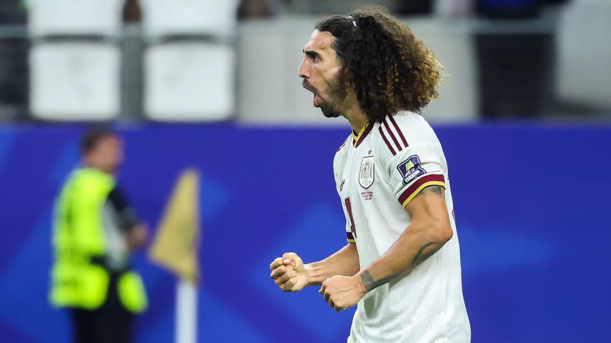 Pemain Timnas Spanyol bersiap menghadapi laga final Piala Dunia 2026 melawan Argentina